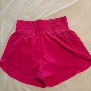 BMJL High-Rise Hot Pink Women's Athletic Shorts